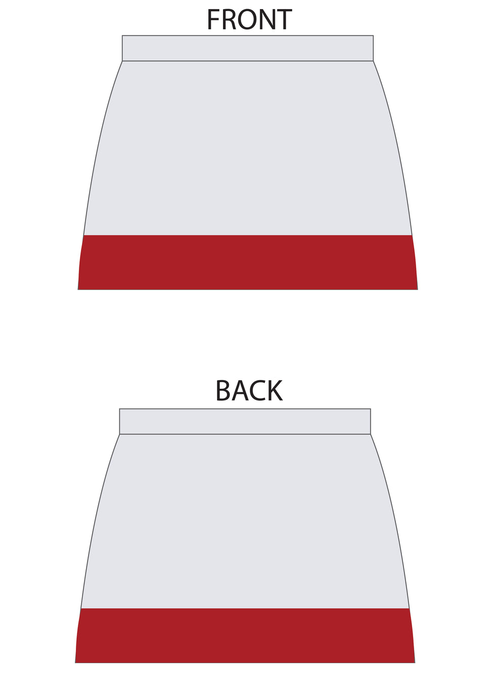 Classic Fit Top 8865 - Skirt 9475