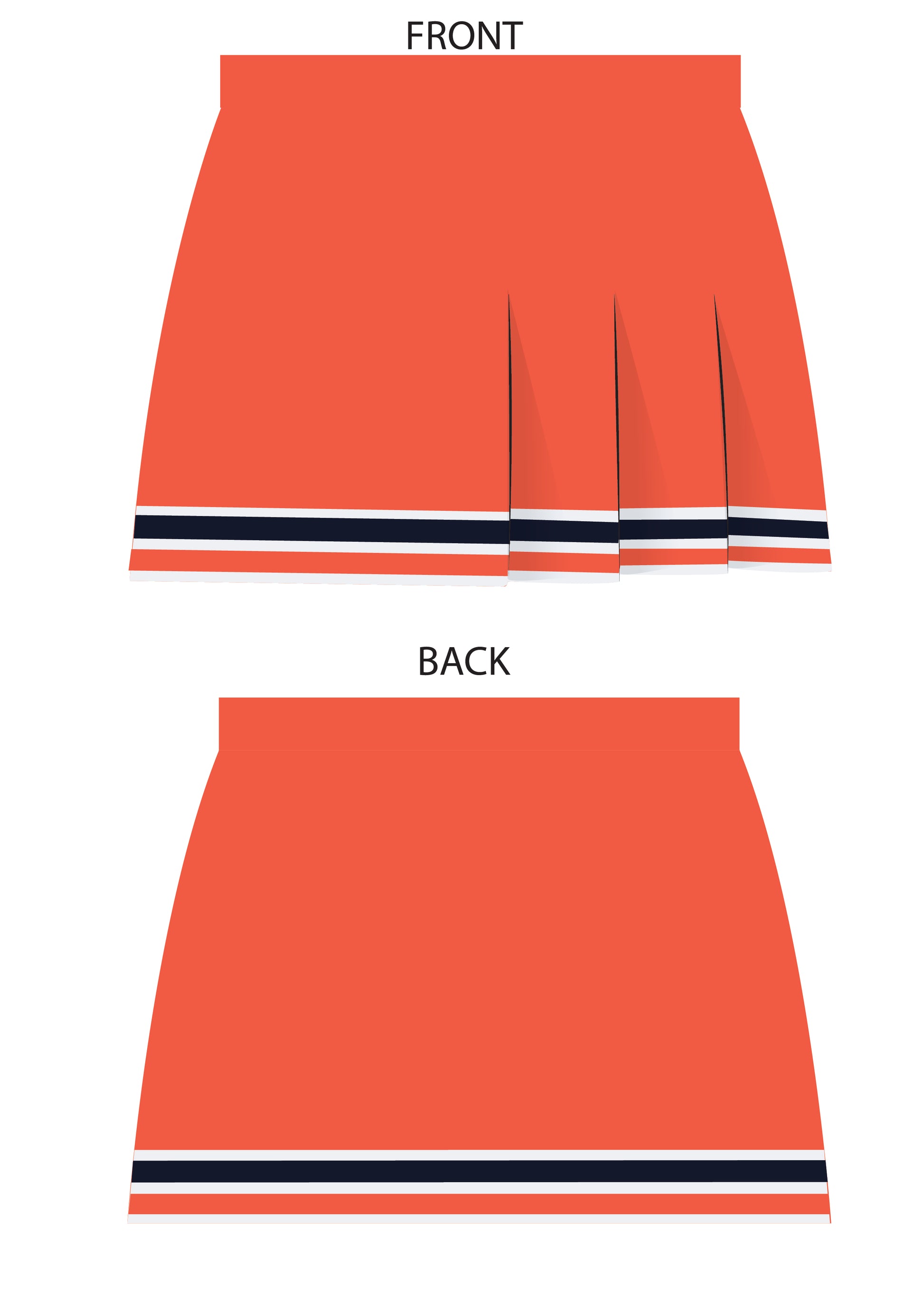 Classic Fit Top 2817 - Liner 2817 - Skirt 3PLW