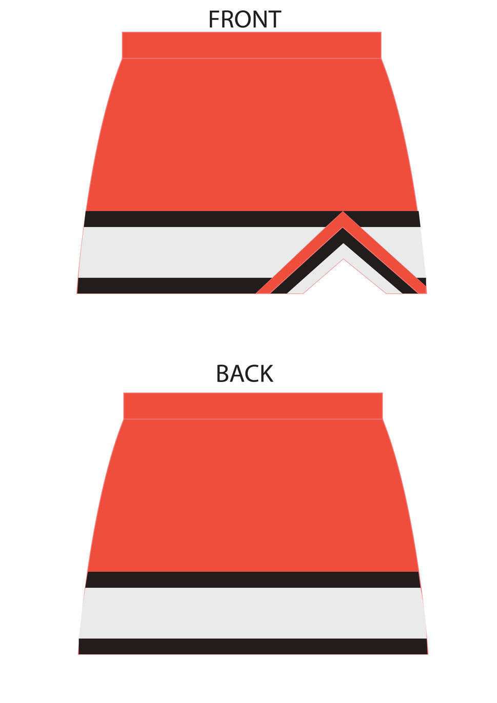 Classic Fit Top 8900 - Skirt 8636
