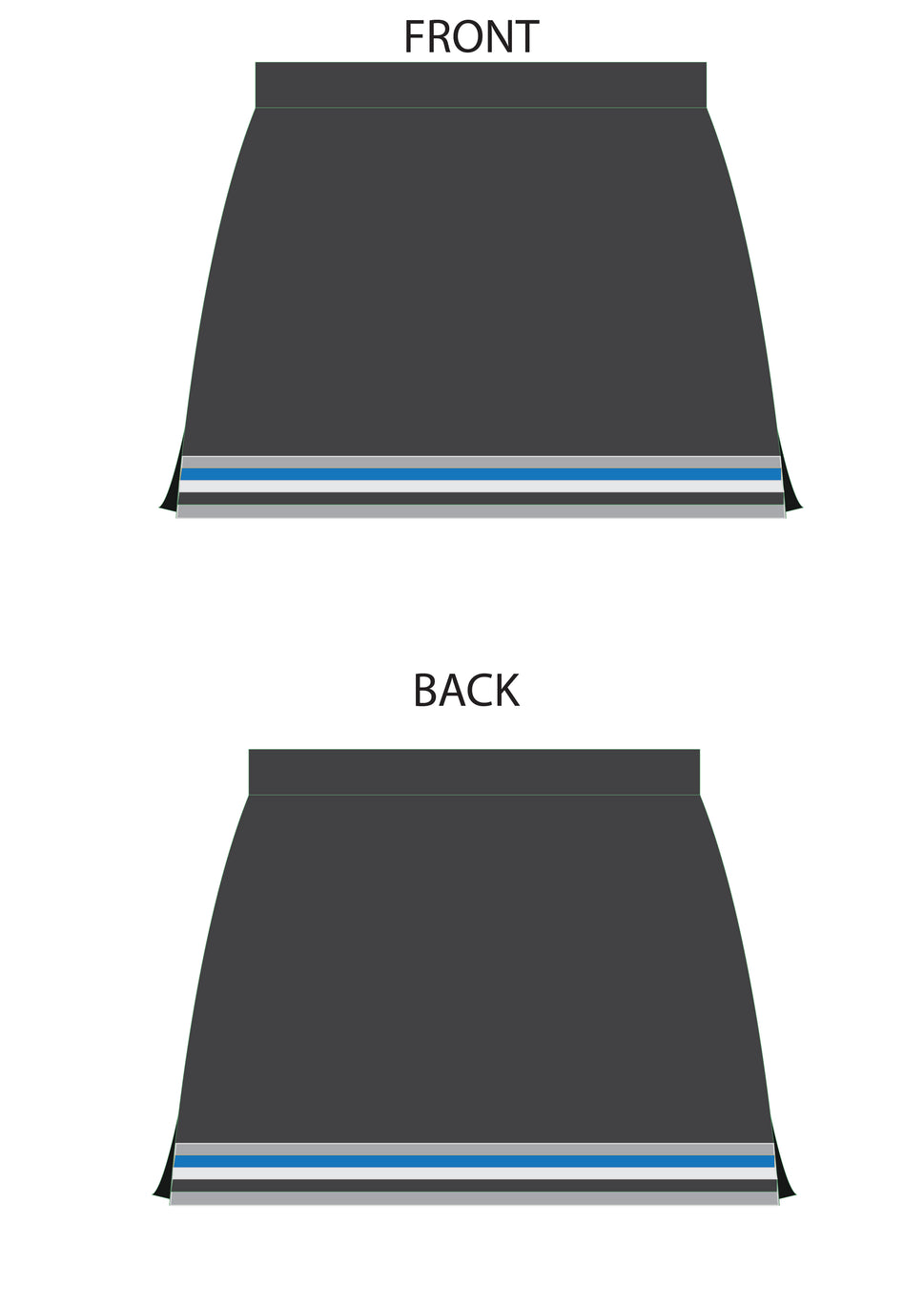 Classic Top 8944 - Liner 3316 - Skirt 8621