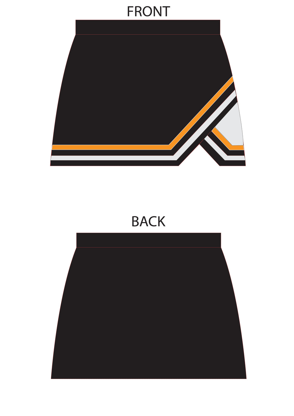 Classic Top 9448 - Liner 3308 - Skirt 8626