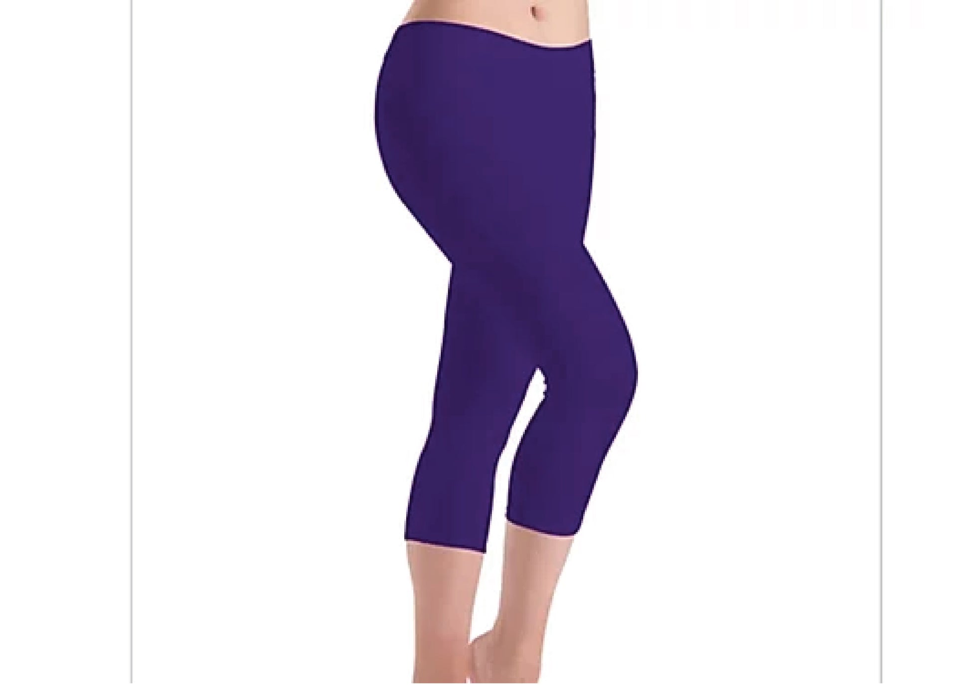 MW7123 Flat Waist Capris