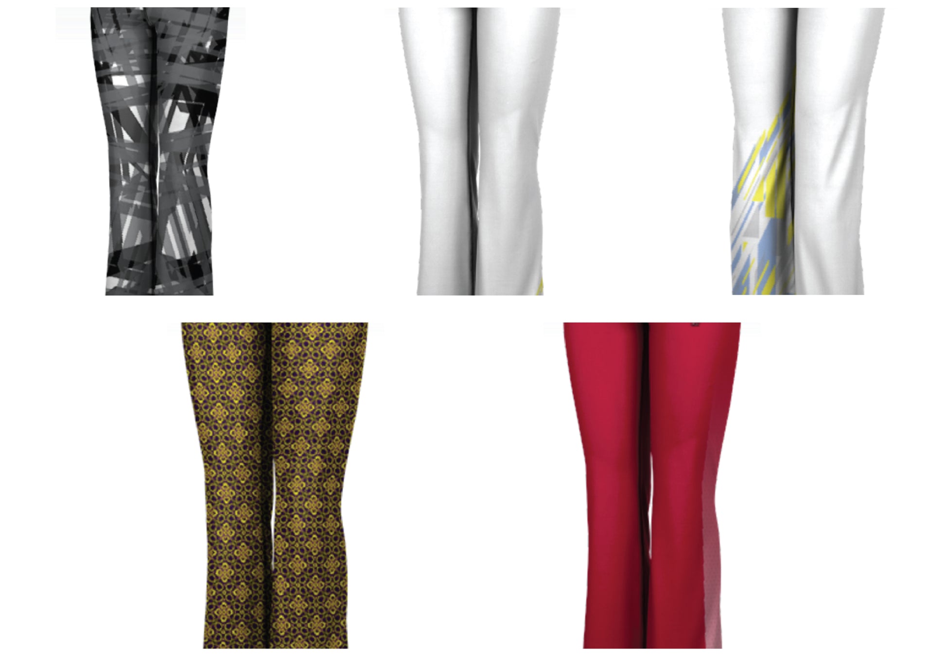 Sublimated Boot Cut Yoga Pants