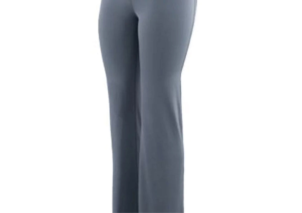 Wide Waist Poly Spandex Pants